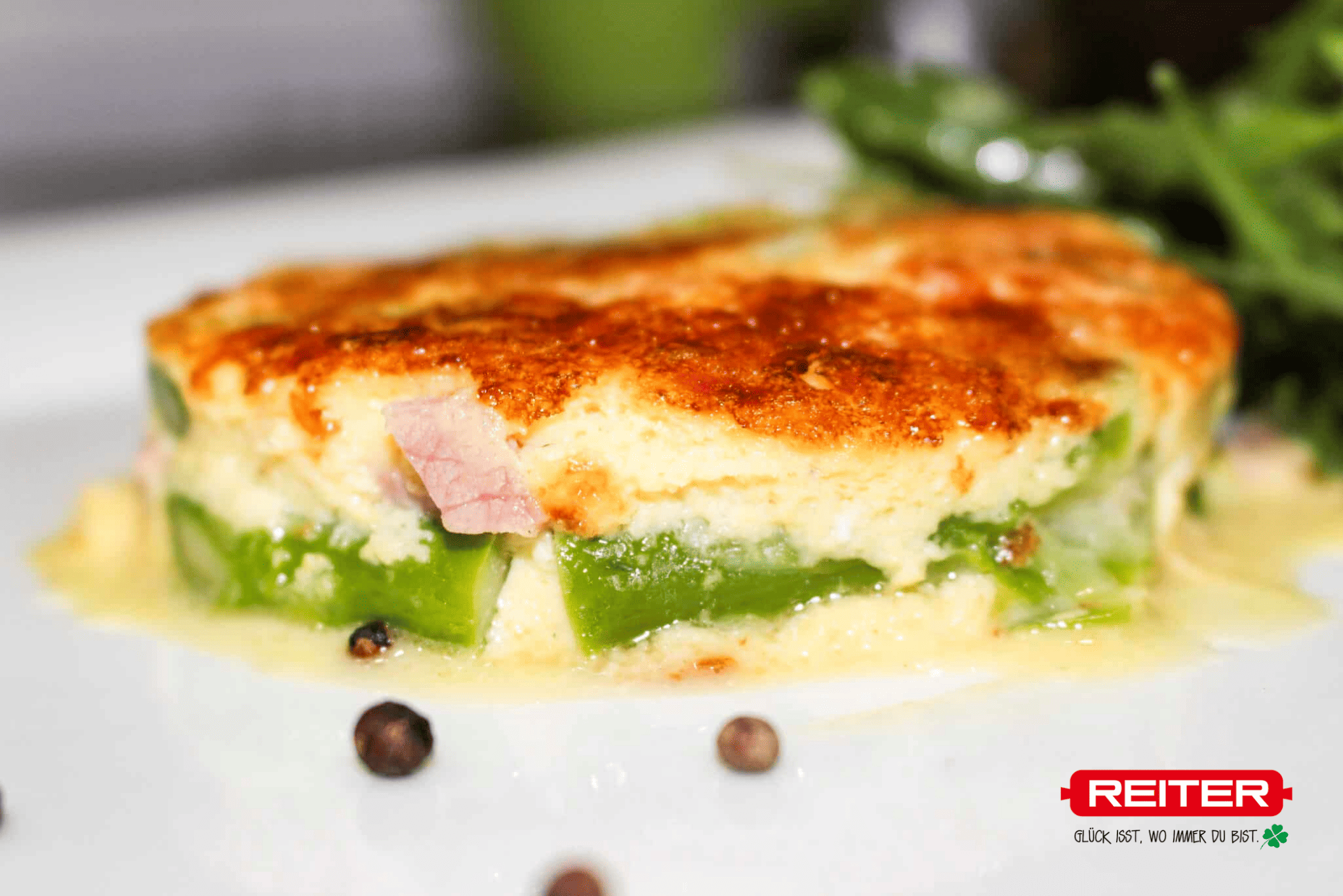 Spargel-Schinken Auflauf á la REITER - Reiter Wurst