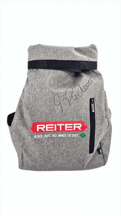 REITER Rucksack mit Mirjam-Signatur